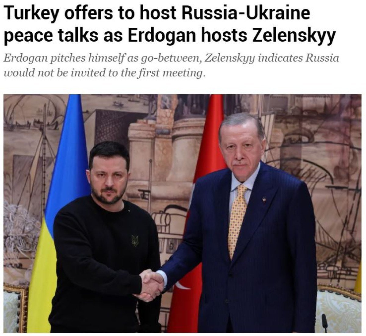 1710017115 962 Cumhurbaskani Erdoganin Ukrayna ile Rusya arasinda baris zirvesi onerisi dunya