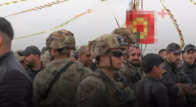 1711241711 ABD askerleri PKKlilarla birlikte nevruz kutladi