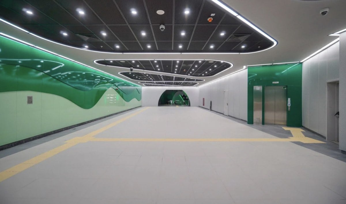 Istanbula bir metro daha Arnavutkoy Istanbul Havalimani Metro Hatti acildi