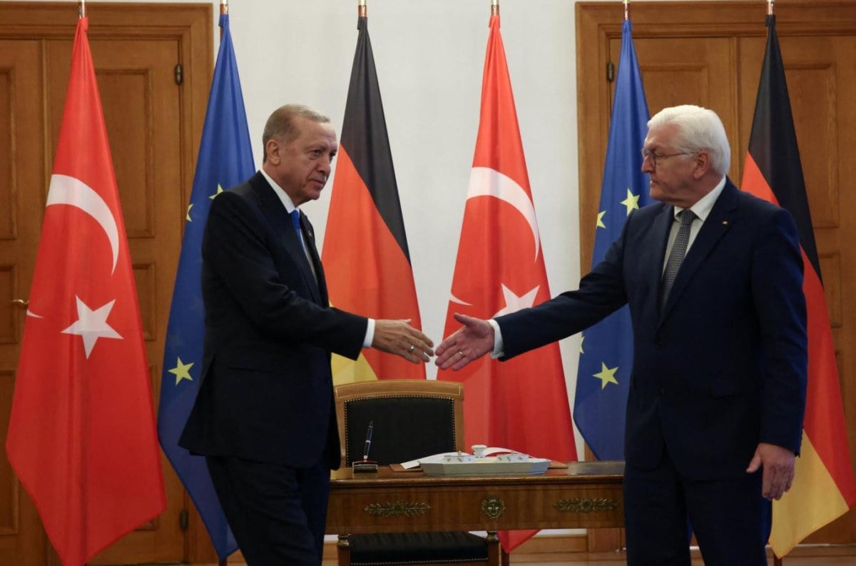 1713918611 291 Cumhurbaskani Erdogan mevkidasi Steinmeier ile bir araya gelecek