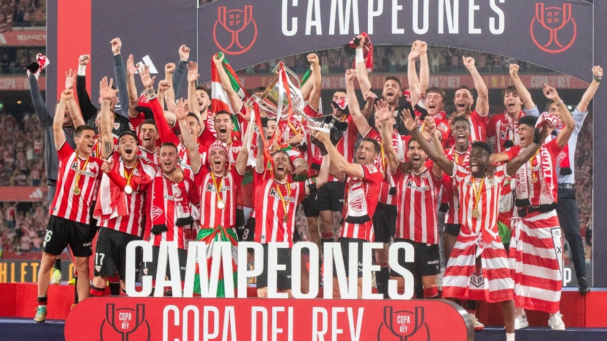 Ispanyada Kral Kupasinin sahibi Athletic Bilbao oldu