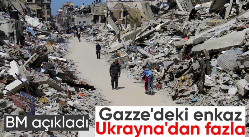 1714660871 Gazzedeki enkaz ve moloz Ukraynadakinden fazla