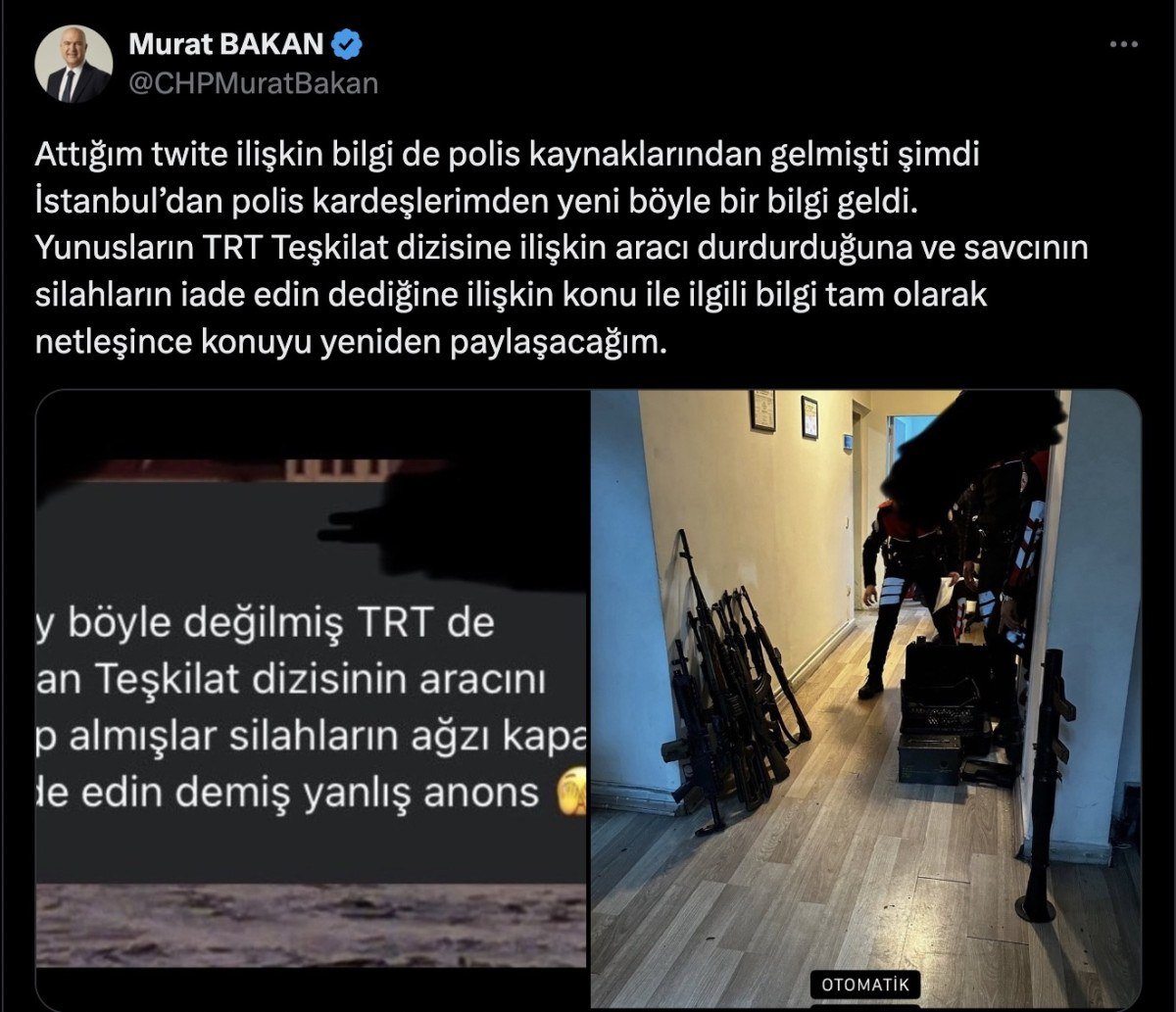 1714895892 761 CHPli Murat Bakan dizide kullanilan silahlari gercek sandi