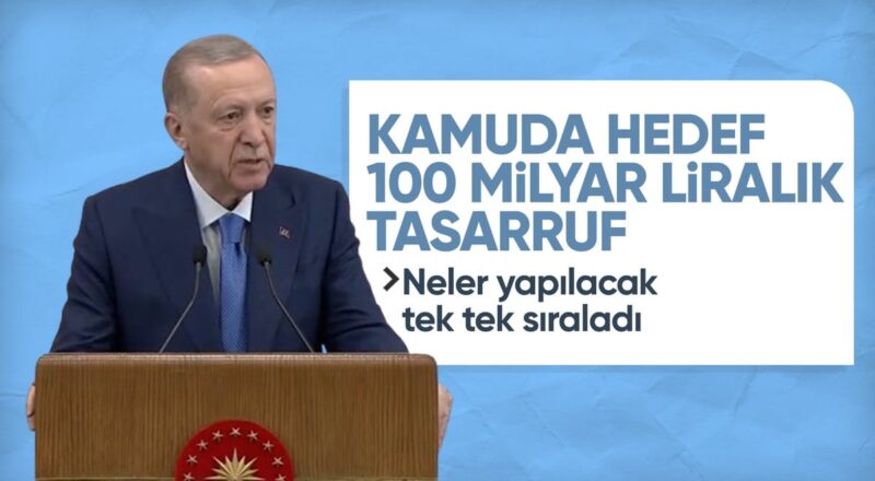 1715022640 Kamuda 100 milyar liralik tasarruf hedefliyoruz